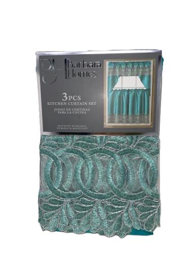 Curtain Kitchen Turquoise