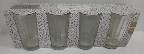 Glass Tumbler 4pcs