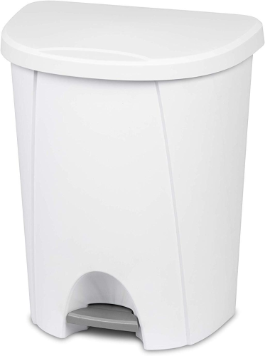 6.6 Gal Step-on Waste Bin