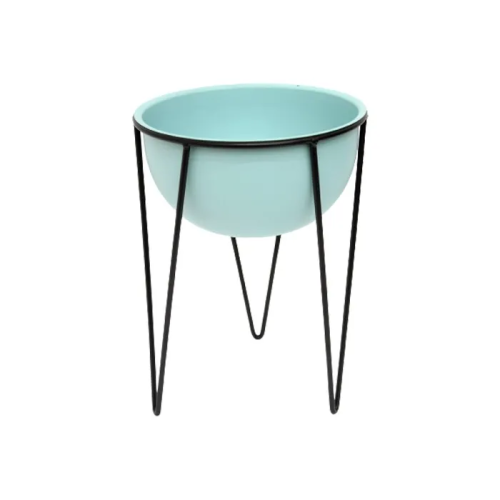 Planter W/Track Metal 25.3cm