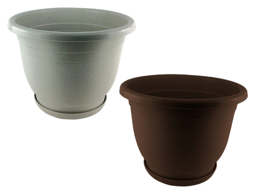 Flower Pot with Plate