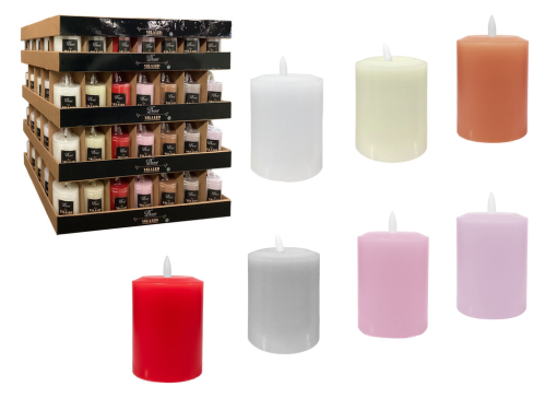 LED Wax Candle 4"