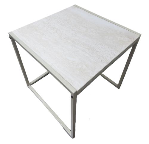 Metal Side Table 13"x 13"x 13"