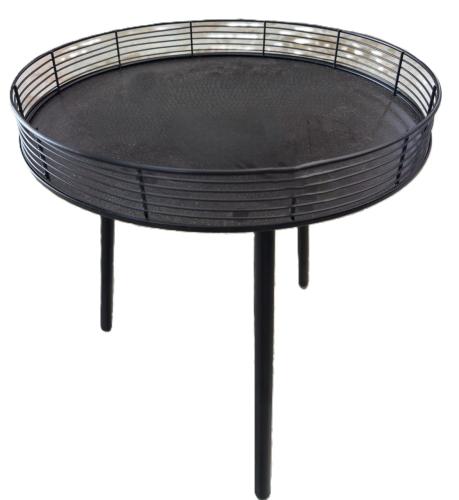 Metal Side Table 15"x 15"x 16"