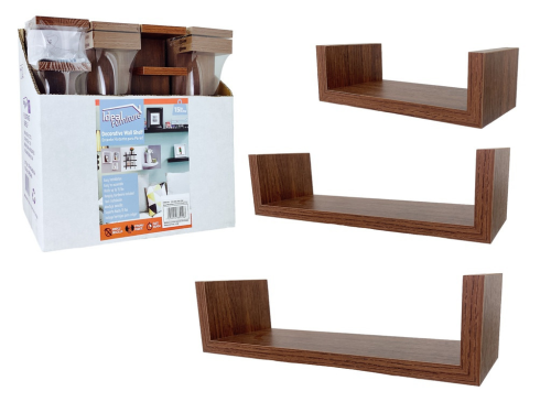 Wall Shelf Brown