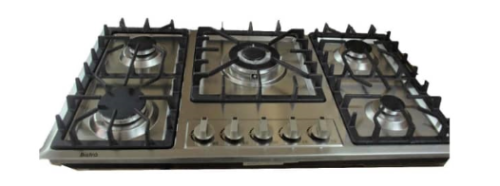 Gas Hob with 5 Burners