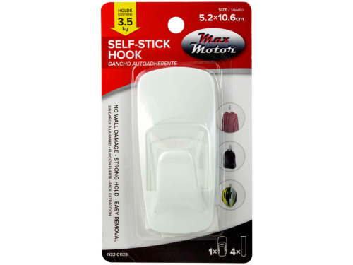 Adhesive Plastic Hook 1PC