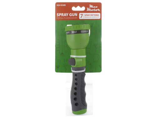 Hose Nozzle w/7 Pattern