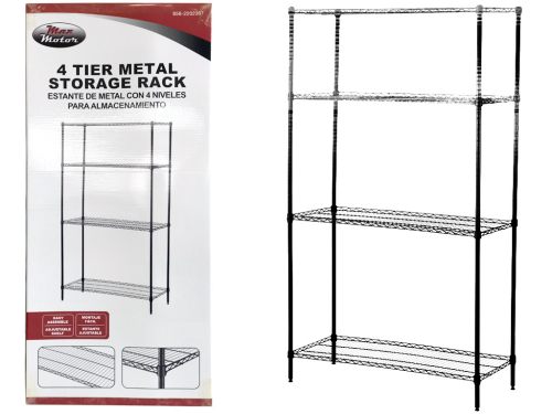 Storage Rack Metal 4 Tier