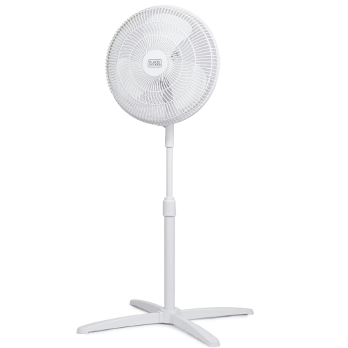 Pedestal Fan White 16"