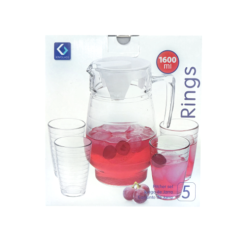 Pitcher Set 5Pc