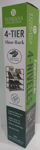 4 Teir Shoe Rack