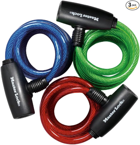 Cable Lock 3pc Set 6'