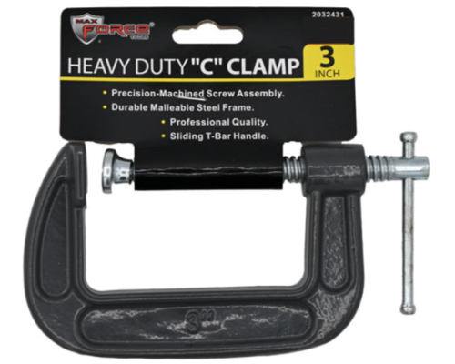 Heavy Duty "C" Clamp 3"