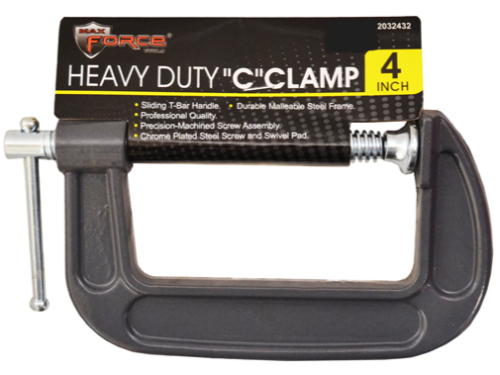 Heavy Duty "C" Clamp 4"