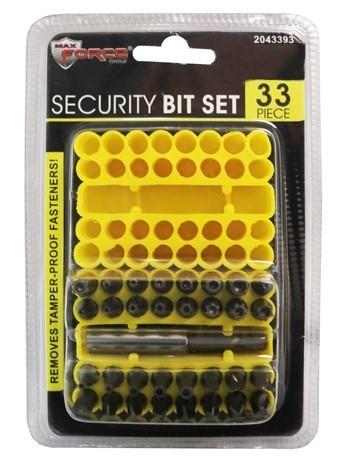Security Bit Set 33pc