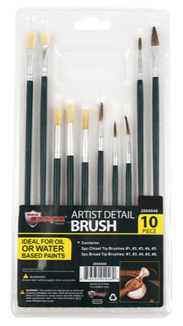 Artistic Detail Brush 10pc