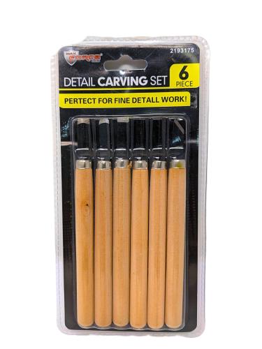 Detail Carving Set 6pc