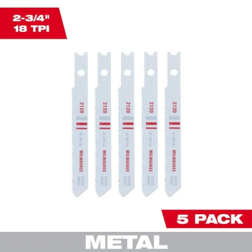 Jigsaw Blade 2 3/4 18TPI 5pc