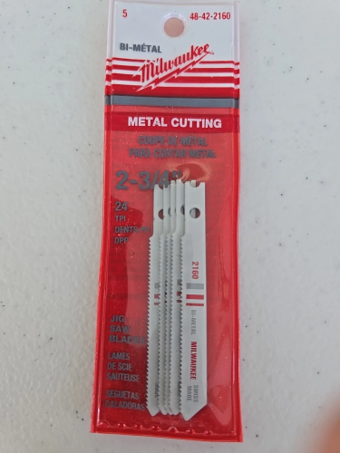 Jigsaw Blade 2 3/4 24TPI 5pc