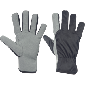 Gloves Combined Leather Large