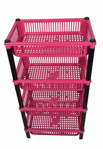 Starage Rack 4 Teir Plastic