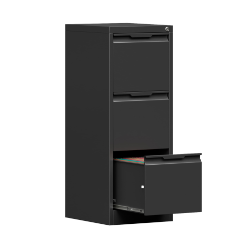 Filing Cabinet 3 draw Dark Grey