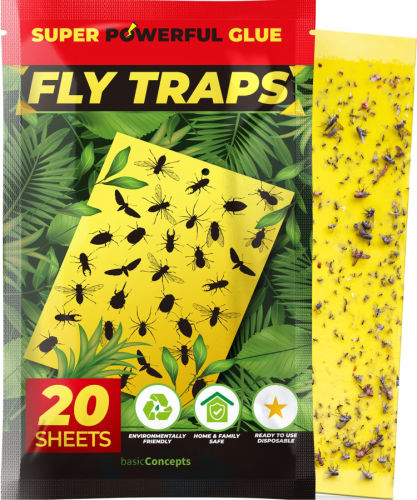 Fly Traps 20pk Double Sided
