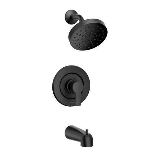 Tub/Shower Set Matte Black