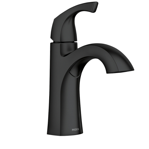 Bathroom Faucet 1 Handle Black