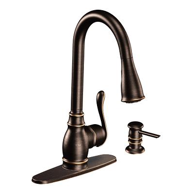 Kitchen Faucet Bronze Pull Down