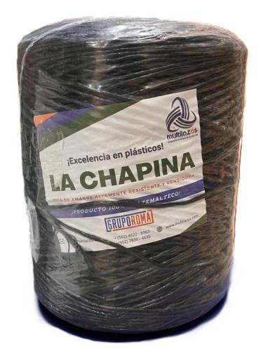 String Plastic Blk Roll