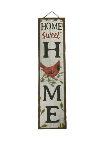 Sign Home Sweet Home Cardinal