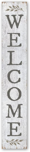 Sign 8x46.5"Welcome Sprig