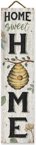 Sign 24x6" Home Sweet Home Behive