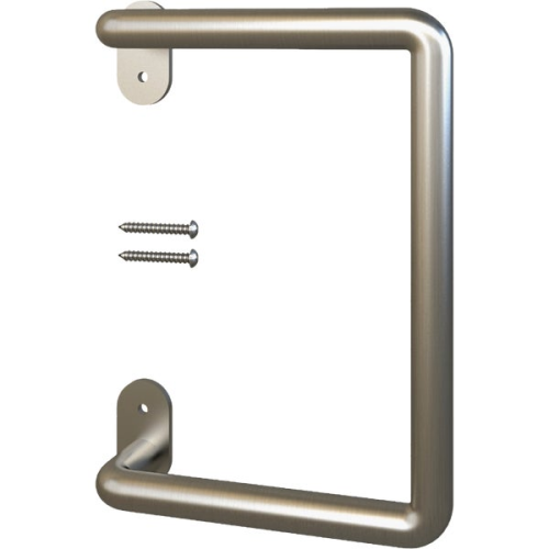 Door Pull 8" Sat Nickel Troy
