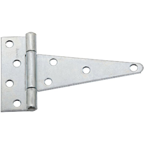 T Hinge Light Zinc Plated 6" 2pc