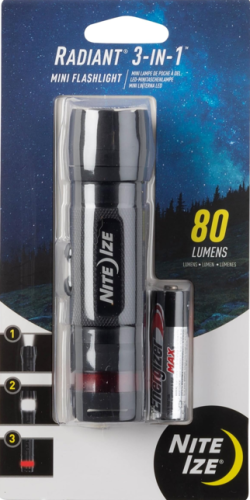 Flashlight LED 3in1 Blk