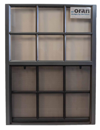 Window Sash 24" x 24" Alum Br