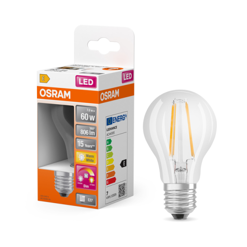 Bulb LED 8.5W A60 120V WW