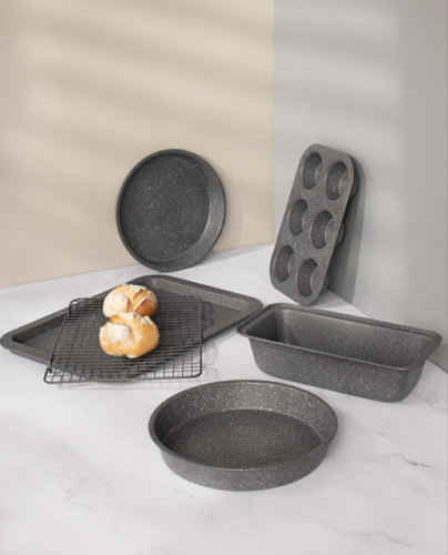 Bakeware Set Grey 6pc