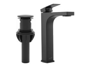 Bathroom Faucet Admiral Black 1 Handle