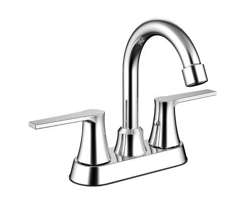 Bathroom Faucet Chrome 2 Handle 4"