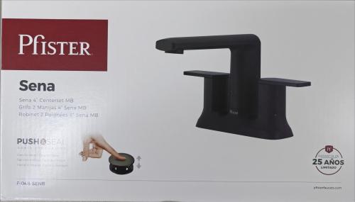 Bathroom Faucet Sena Matt Black 4"