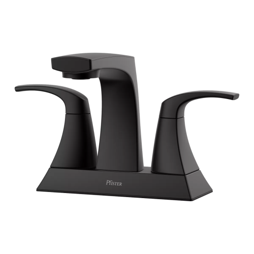 Bathroom Faucet Matte Black 2H