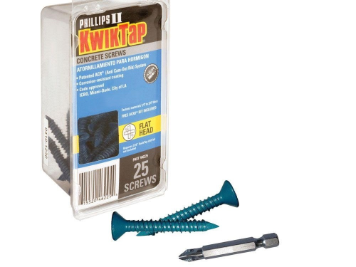 Screw Masonry Hex 3/16"x2 3/4"