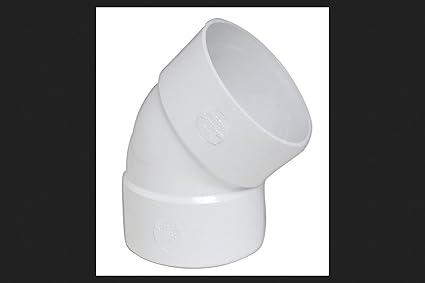 Elbow 6" x 45 DWV