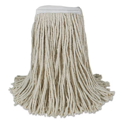 Deck Mop Cut End 10oz White