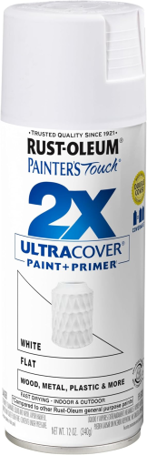 Spray Paint 2X 12oz Flat White