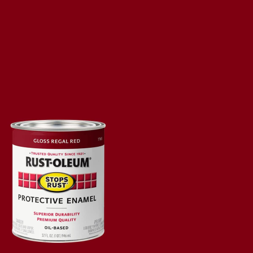 Metal Paint Regal Red Gloss QT
